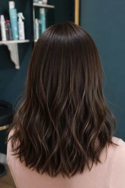 Cabello antes de la coloración en Studio Visage.